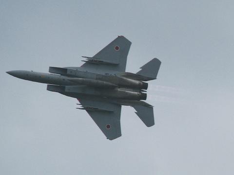 F-15の機動飛行